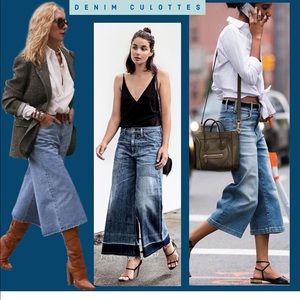Frame denim culottes 23
